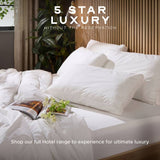 Snuggledown Hotel Back Sleeper Pillow medium soft 1 pack, imported from the UK