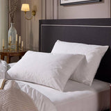 Snuggledown hotel luxury cotton quilted pillow 4 pack, imported from the UK
