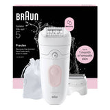 Argos Braun Silkepil 5 SE5 041 Pink Epilator- Buy online at McGrocer