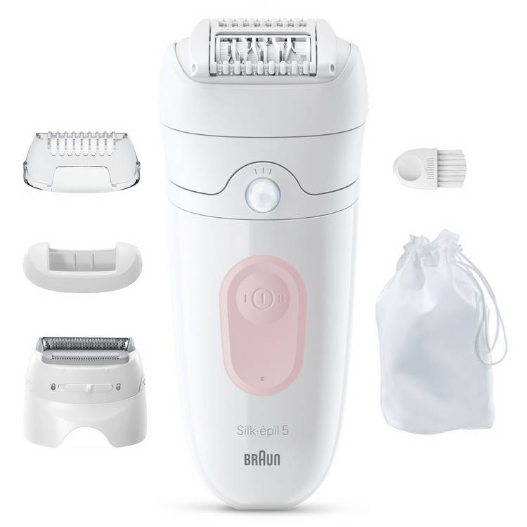 Braun Silkepil 5 pink epilator imported from the UK