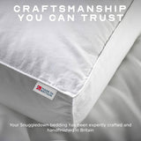 Snuggledown side sleeper firm pillow 1 pack, imported from the UK
