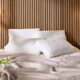 Snuggledown firm side sleeper pillow 2 pack L38x64cm - British product