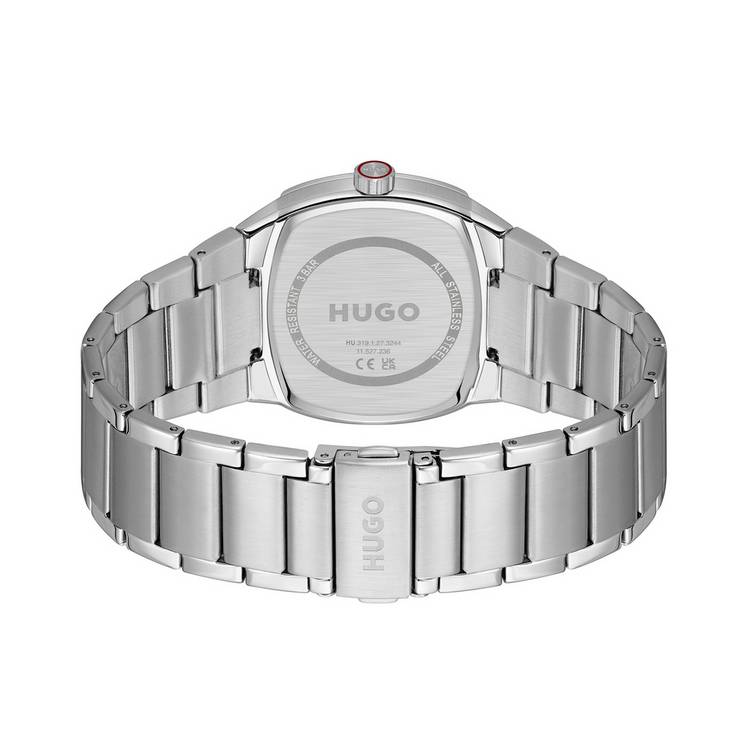 Hugo Telly retro stainless steel case bracelet watch, imported from the UK