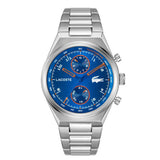 Lacoste blue dial watch 43mm stainless steel - British product