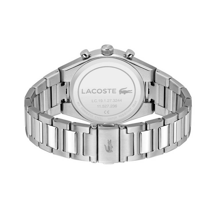 Lacoste blue dial watch 43mm stainless steel - British product