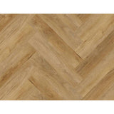Kraus Weaveley Light Oak herringbone LVT floor tile 2.34m2 (British brand)