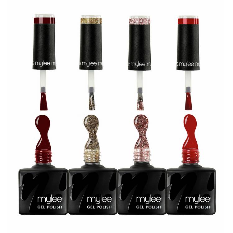 Mylee gel polish quad Encore set 4 shades (British brand)