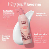 Skin and Tan Body Glow self-tan lotion 280ml (British brand)