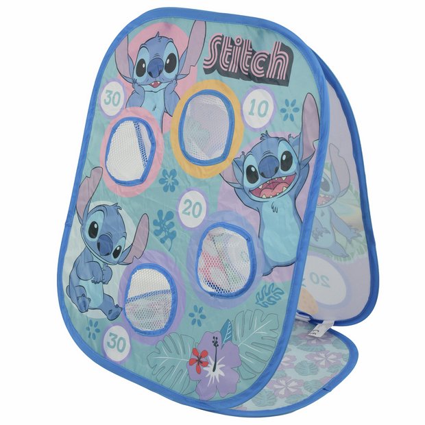 Disney Stitch quick-up bean bag toss target game - British product