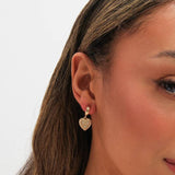 Lipsy gold plated charm pearl earrings pack of 3 (British brand)