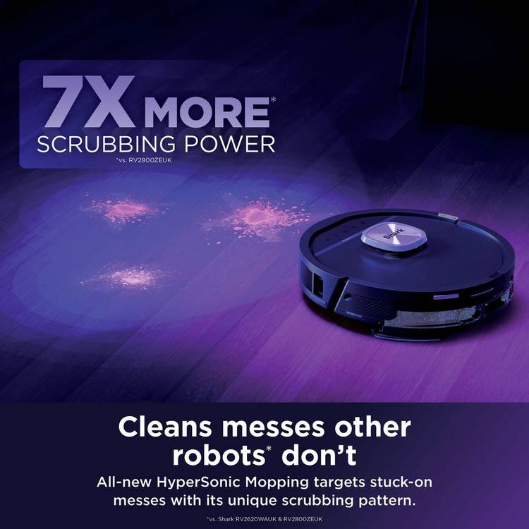 Shark PowerDetect UV Reveal robot vacuum, imported from the UK