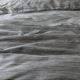 Habitat grey stripe bedding set single, imported from the UK