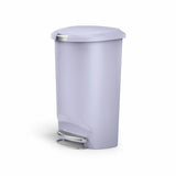 Argos Simplehuman 50 Litre Plastic Semi Round Pedal Bin - Lilac- Buy online at McGrocer