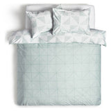 Habitat bedding set duck egg diamond dash single, imported from the UK