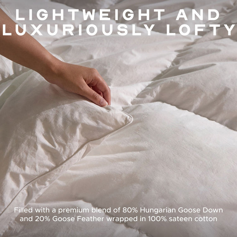 Snuggledown Hungarian Goose 4.5 tog duvet single - British product