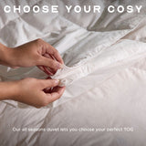 Snuggledown Hungarian Goose 4.5 tog duvet single - British product