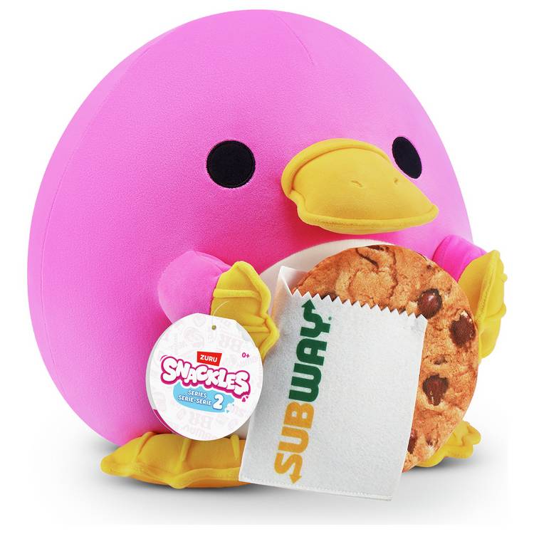 Zuru Snackles Whitney plush toy 14 inch, imported from the UK