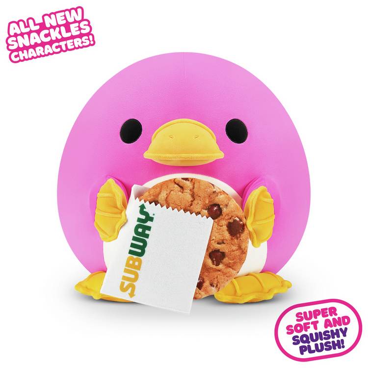 Zuru Snackles Whitney plush toy 14 inch, imported from the UK