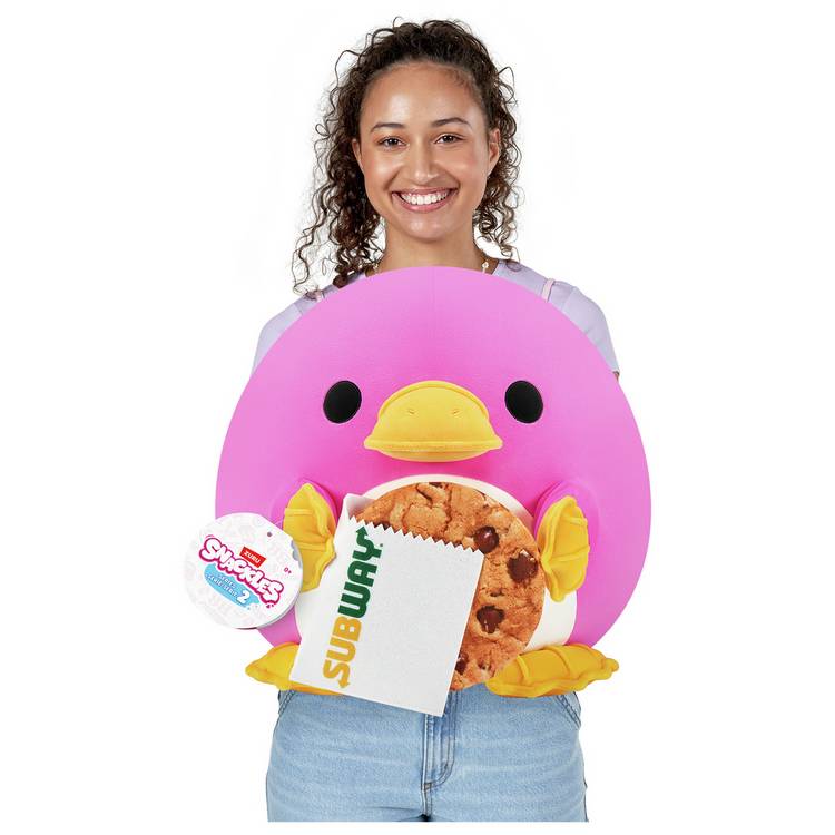Zuru Snackles Whitney plush toy 14 inch, imported from the UK
