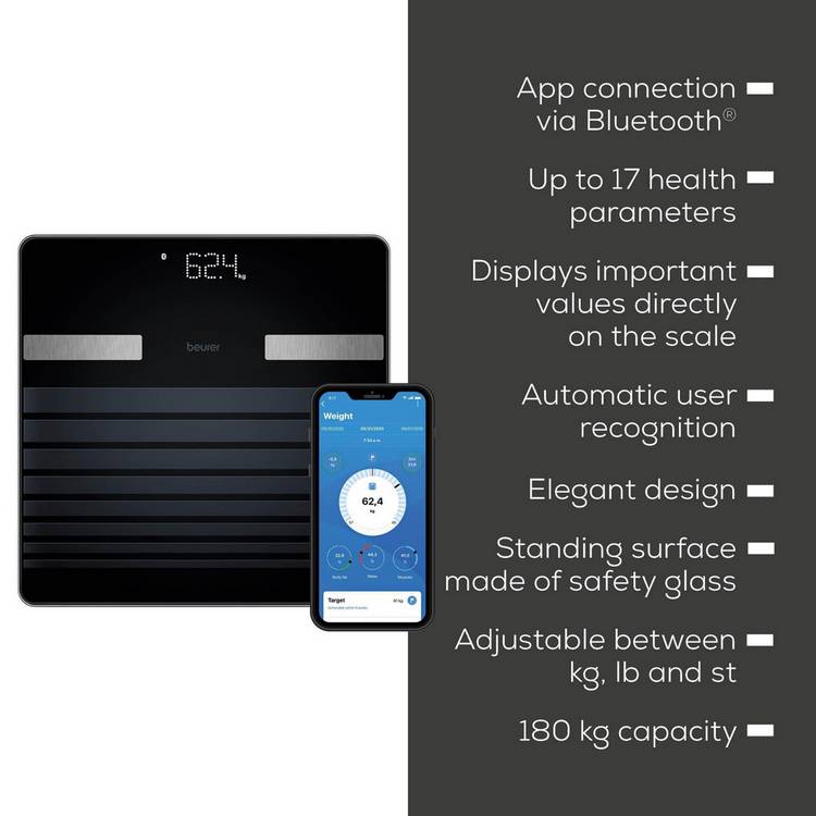 Beurer BF451 body analyser scale, imported from the UK