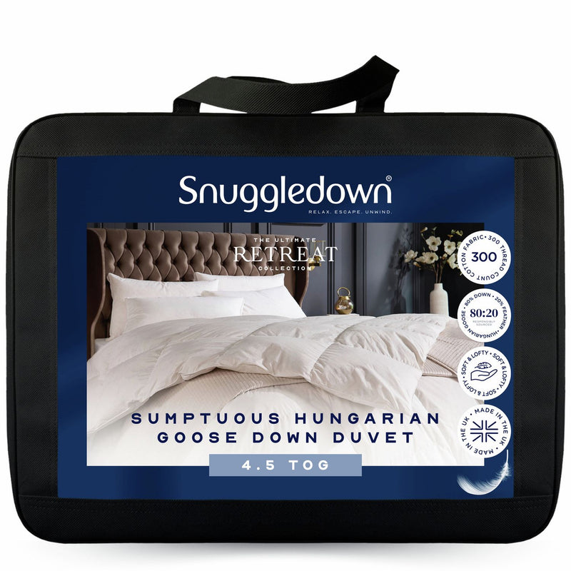 Snuggledown Hungarian Goose 4.5 Tog Duvet - Super King