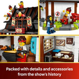 LEGO NINJAGO Four Weapons Blacksmith building set 1259 pieces - British product