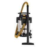 DEWALT 38L wet dry vacuum stainless steel - British product