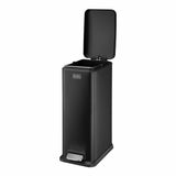Black+Decker 20 litre pedal bin with soft close lid - British product