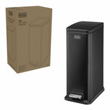 Black+Decker 20 litre pedal bin with soft close lid - British product