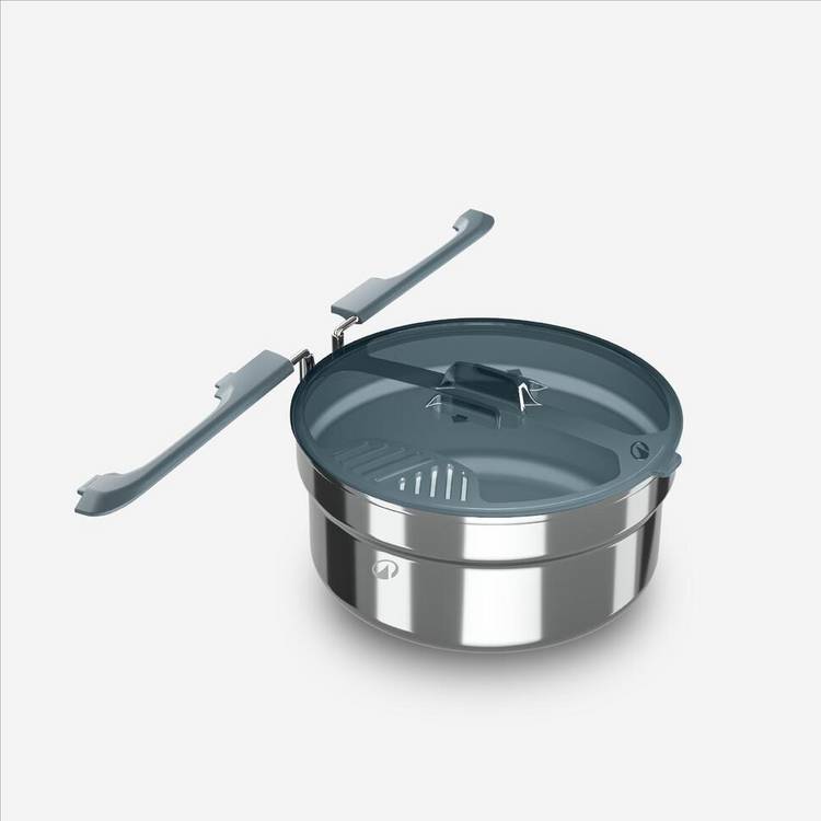 Decathlon 6-piece trekking cook set 1.1L - British product