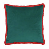 Furn tufted tiger cushion green 45x45cm - British product