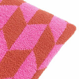Furn geometric cushion pink 45x45cm (British brand)