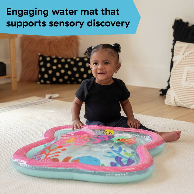 Baby Einstein pink tummy time water mat (British brand)