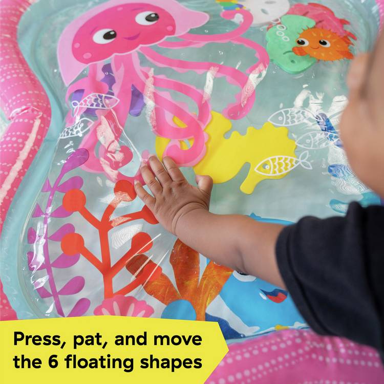 Baby Einstein pink tummy time water mat (British brand)