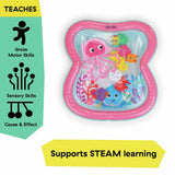 Baby Einstein pink tummy time water mat (British brand)