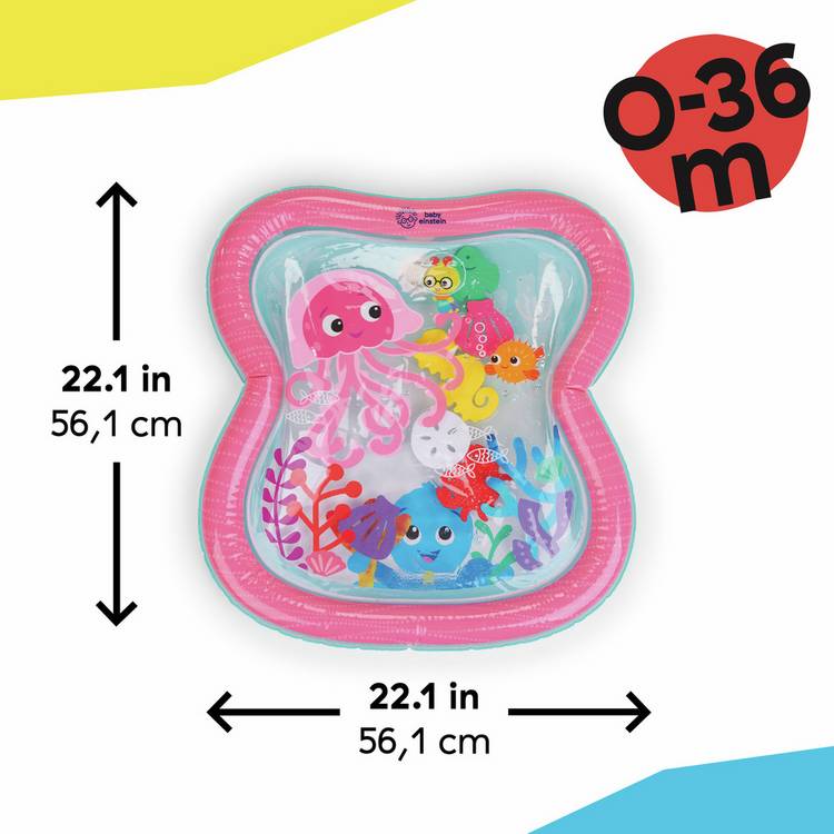 Baby Einstein pink tummy time water mat (British brand)