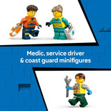LEGO City Remix airplane truck hovercraft building set (British brand)