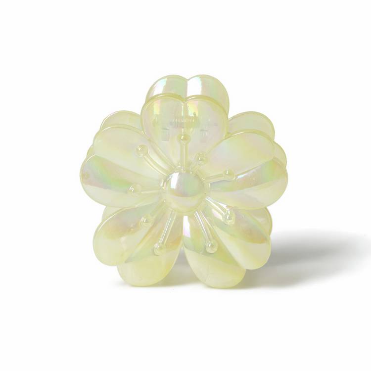 Flitzy yellow flower claw clip (British brand)