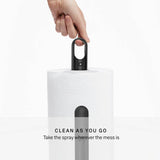 Simplehuman black paper towel holder - British product