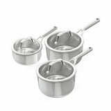 Ninja EverClad 3-piece stainless steel pan set, imported from the UK