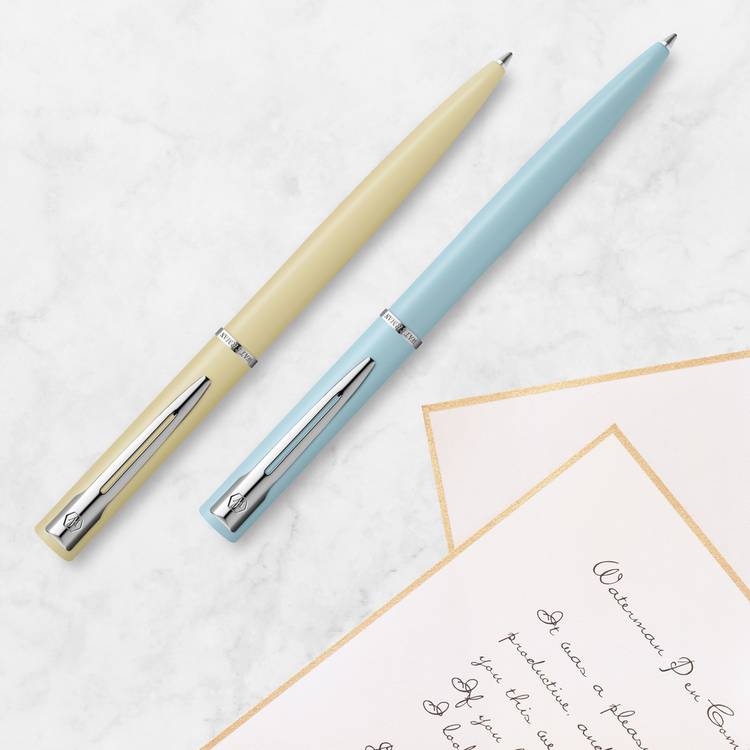 Waterman Graduate ballpoint pen blue lacquer, UK version