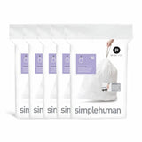 Argos Simplehuman 60L Code P Bin Liners - Pack Of 100- Buy online at McGrocer