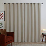 Furn blackout eyelet curtains Natural 117x137cm (British brand)