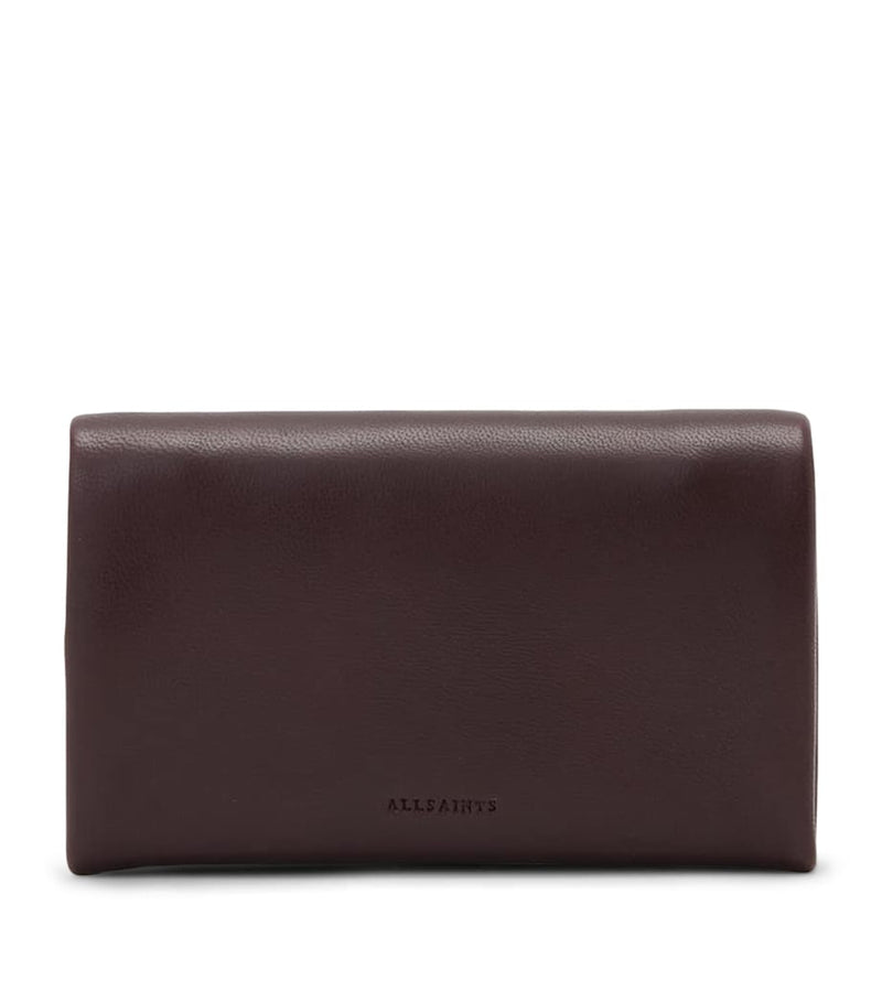 AllSaints lambskin Harluna wallet (British brand)