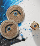 Joanna Buchanan Evil Eye napkin rings set of 2, UK version