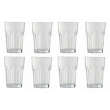Argos Home set of 8 soda glasses 350ml, imported from the UK