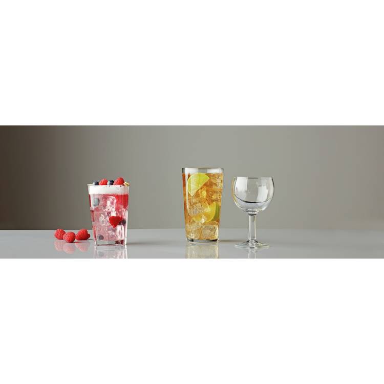 Argos Home set of 8 soda glasses 350ml, imported from the UK
