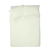 Habitat pure cotton double bedding set in cream (British brand)