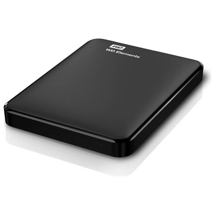 Western Digital Elements portable hard drive 1TB - British product