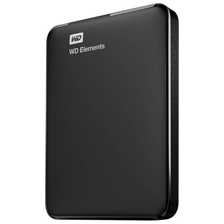 Western Digital Elements portable hard drive 1TB - British product